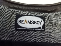 ■0728■BEAMSBOY ビームスボーイ●レザージャケット 羊皮●_画像2