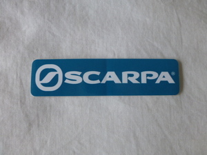 スカルパ SCARPA ステッカー SCARPA スカルパ smallサイズ 小サイズ イタリア SCARPA ITALY　