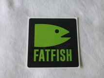 FATFISH ステッカー FATFISH SALMON trout トラウト フライフィッシング FLYFISHING_画像1