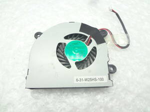 MouseComputer MPro-NB590H-SSDなど用 CPUファン AB6605HX-J03 DC5V 0.40A 中古動作品(r139)