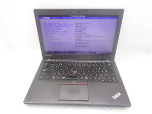 ジャンク品 i3第5世代 lenovo Thinkpad X250/i3-5010U 2.10GHz/4GB/SSD 128GB/カメラ/無線/12.5インチ/BIOS確認済み(W137)