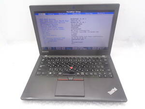 ジャンク品 i3第5世代 lenovo Thinkpad X250/i3-5010U 2.10GHz/4GB/SSD 128GB/カメラ/無線/12.5インチ/BIOS確認済み(W138)