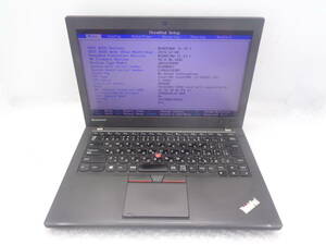 ジャンク品 i3第5世代 lenovo Thinkpad X250/i3-5010U 2.10GHz/4GB/SSD 128GB/カメラ/無線/12.5インチ/BIOS確認済み(W153)