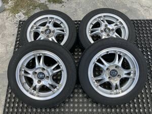 MANARAY SPORT VORTEC VR5 155/65R14 +43 PCD100 アルミホイール4本セット