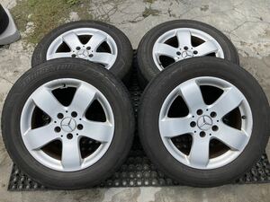 ベンツ 225/55R16 7.5J +42 PCD112 アルミホイール4本セット