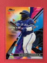 25枚限定 Vladimir Guerrero Jr. Orange Refractor 2021 topps finest ゲレーロjr オレンジリフラクター カード　MLBオールスター_画像1