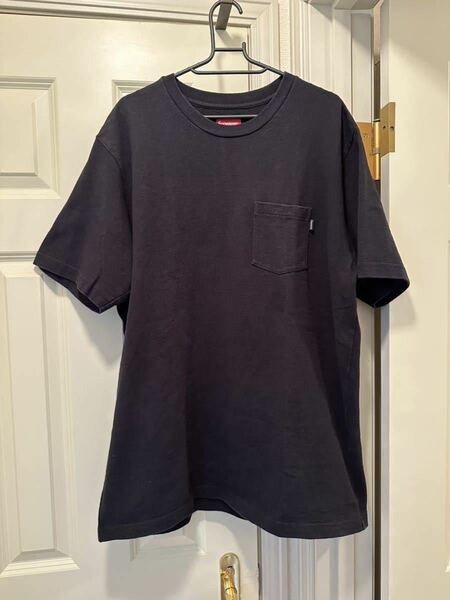 XL Supreme S/S Pocket Tee Black XLarge シュプリーム ショートスリーブ ポケット ティー ポケットティー 半袖Tシャツ ブラック 黒