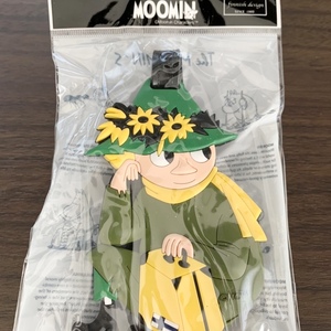 立体的スナフキン ネームプレート キーホルダー ラゲッジタグ ムーミン MOOMIN 旅人 裏面記入可 バッグタグ