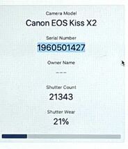 初心者オススメ機 キャノン Canon EOS Kiss x2 Canon製レンズ2本セット 動作良好確認済み_画像10