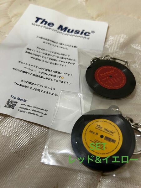 ミュージックキーホルダー　[ver2.0 yellow] [ver1.0 red]