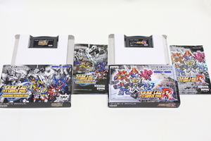 【動作品】GBA ゲームボーイアドバンス スーパーロボット大戦R ORIGINAL GENERATION オリジナルジェネレーション セット