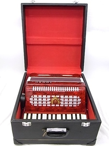 e10086 Suzuki dragonfly accordion T-18 hard case keyboard instruments operation verification settled 