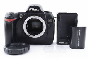 ★並品★ Nikon ニコン D70S デジタル一眼レフカメラ ボディ バッテリー チャージャー付 #2449
