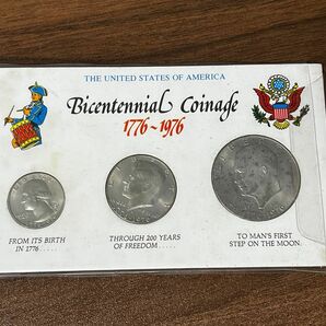 UNITED　STATES　BICENTENNIAL　COINS　1776-1976　アメリカ合衆国建国200年 記念コイン