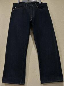 ※Levi's リーバイス 501ZXX 50154-0091 セルビッチ BIG-E デニムパンツトルコ製 濃紺 34 　　　　　　　　　 BJBC.G