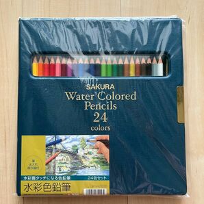 水彩色鉛筆　24色　SAKURA