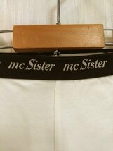 ap1847 ○送料無料 新品 mc Sister エムシーシスター キッズ ショートパンツ サイズ150cm 白 ホワイト ウエストゴム ロゴ入り 綿混紡_画像5