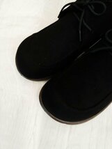 sh0969 ◇送料無料 新品 feel luck フィールラック ショートブーツ 23.0cm ブラック 日本製 軽量 柔らかい ファスナー スウェード調 靴_画像8