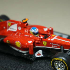 1/43 アロンソ MATTEL Ferrari F138 #3 Alonso 2013 F1 フェラーリ 664 hotwheels の画像9