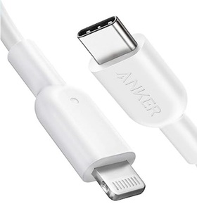 送料398円 新品 未開封 MFi認証 Anker PowerLine II USB-C & ライトニングケーブル 3.0m 急速充電 アンカー IPHONE