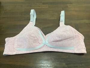 [④ baby pink B80] maternity bras non wire nursing bla underwear celebration of a birth present front button cotton ..