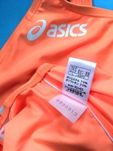 中古 ASICS アシックス 旧ロゴ ハイドロCD 競泳水着 オレンジ Lサイズ 0930313 HYDROCD_画像7