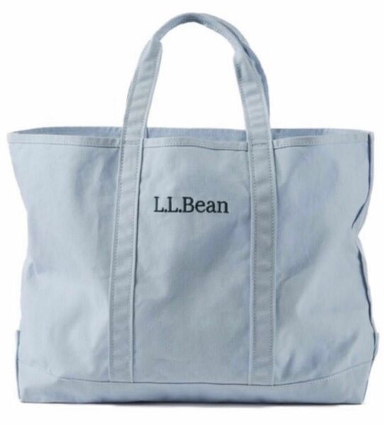 新品 L.L.Bean グローサリートートバッグ エコバッグ エルエルビーン お買い物 スカイブルー 折りたたみバッグ クーポン