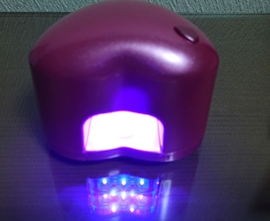 EKO 0.5W LED-UVライト Heart Light petit コンパクト パールピンク