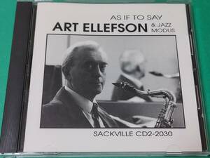 H 【輸入盤】 ART ELLEFSON & JAZZ MODUS / AS IF TO SAY 中古 送料4枚まで185円