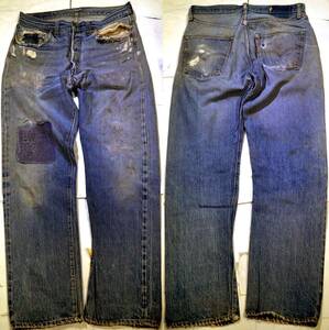 v548/LEVIS501 66前期 ヴィンテージ グッドサイズ 激シブ！