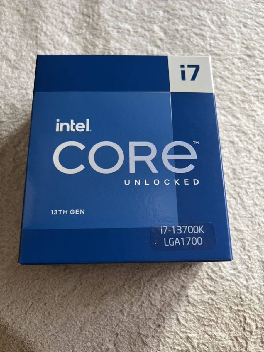 予約販売品】 新品未開封 保証書付 Intel Core i7 13700K BOX PCパーツ