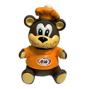 A&W Bear エンダー グレート ルートベア コインバンク フィギュア ソフビ 貯金箱 アメキャラ マスコット アメリカン雑貨の画像2