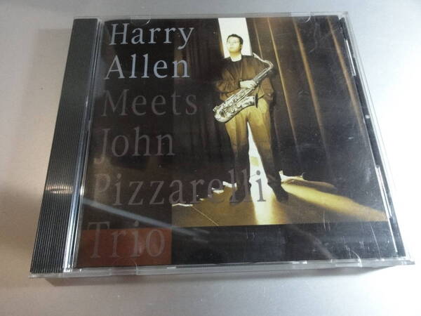 HARRY ALLEN MEETS JOHN PIZZARELLI TRIO ハーリーアレン　ジョン・ピザレリ　　トリオ　　国内盤