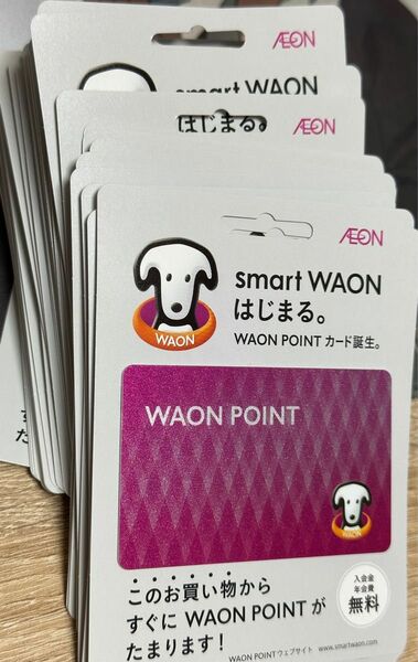 新品未使用　WAONポイントカード　40枚セット