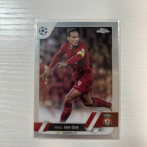 2022-23 Topps Chrome UEFA Club Competitions Virgil van Dijk