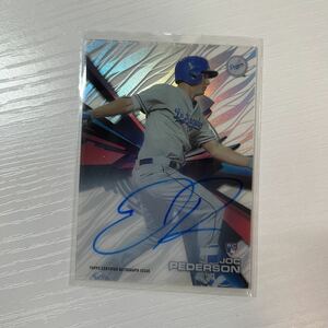 2015 Topps High Tek Joc Pederson auto