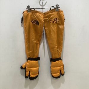 MM6 Maison Margiela エムシックス メゾンマルジェラ THE NORTH FACE S62TS0033 ダウングローブ 手袋 オレンジ 616015