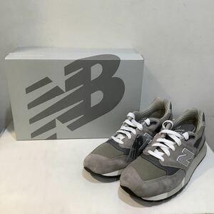 New Balance ニューバランス スニーカー 998 Grey Silver グレー シルバー U998GR サイズ27.5cm 617250