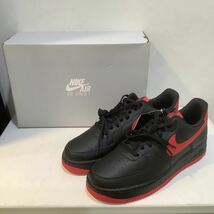 NIKE ナイキ AIR FORCE 1 LOW BLACK RED エア フォース 1 ロー ブラック レッド DC2911-001 サイズ30cm 617317_画像1