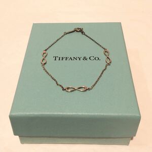 TIFFANY &CO. ティファニー ブレスト インフィニティ エンドレス シルバー925 箱 袋付き 602418