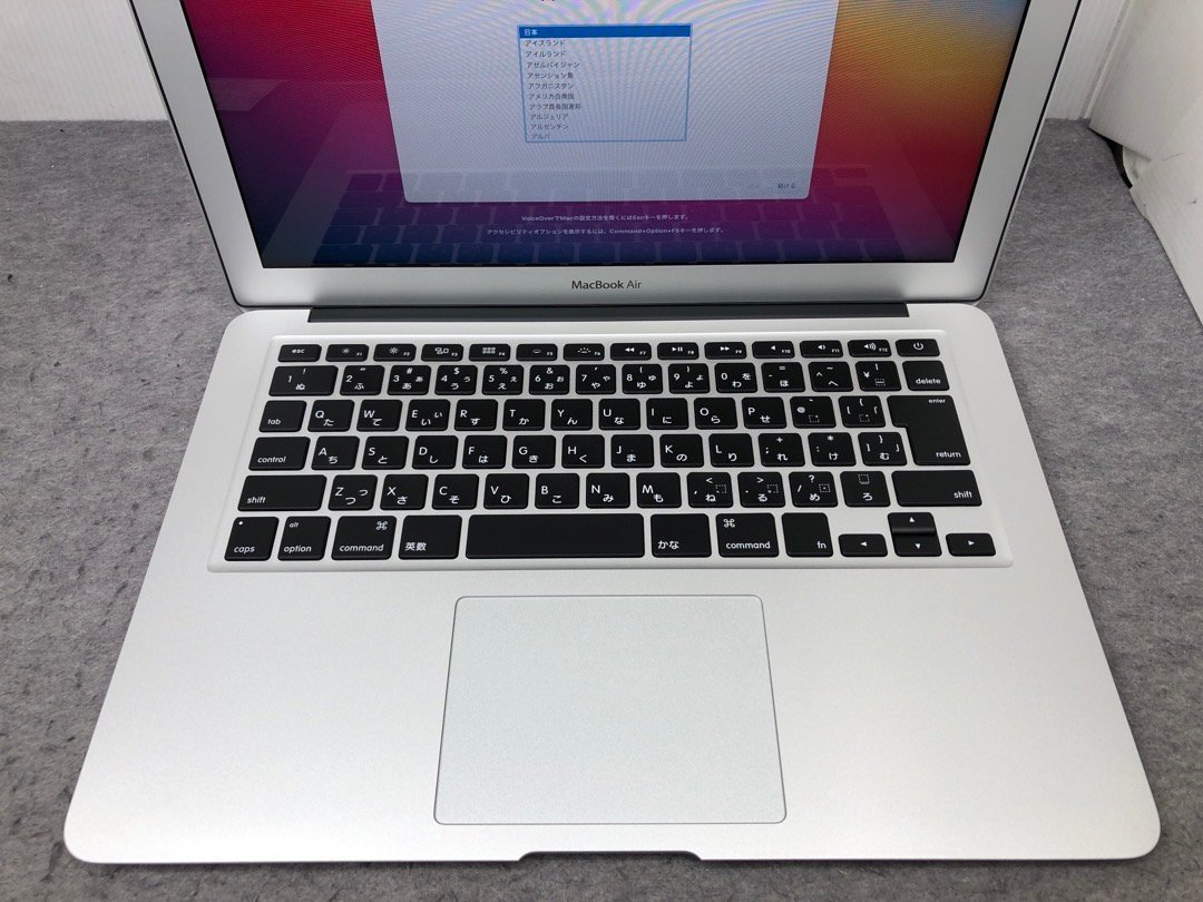 Apple】MacBook Air 13inch 2017 A1466 Corei5-5350U 8GB SSD512GB Wi