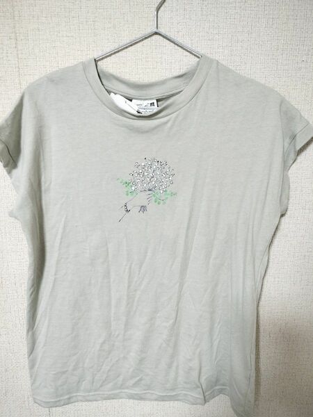 natural couture カラシソエルさんコラボフラワーイラストTシャツ