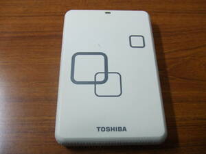 d783　東芝 500GB USB2.0 外付HDD 593400-A　ポータブルHDD 中古 動作品