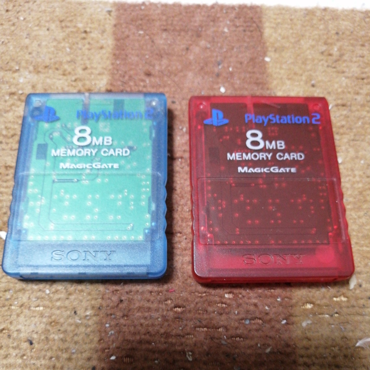 別倉庫からの配送】 純正 メモリーカード プレステ2 PS2 70枚 ジャンク