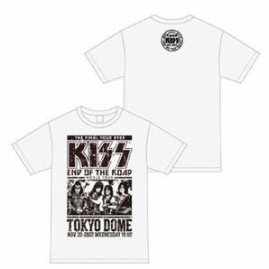 KISS END OF THE ROAD 白Tシャツ M 【最終来日2022】
