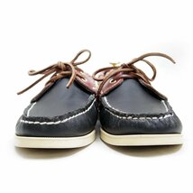 美品　USA製　CM28㎝表記　SEBAGO　DOCKSIDES　セバゴ　ドックサイズ　デッキシューズ　ツートーン/U8699_画像3