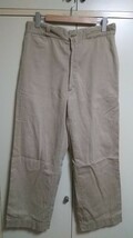 チノパン ジップフライ SERVAL ZIP 1950s～？ ヴィンテージ ビンテージ vintage アーミーチノパン USAF TROPICAL TROUSERS M45_画像1