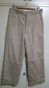 チノパン ジップフライ SERVAL ZIP 1950s～？ ヴィンテージ ビンテージ vintage アーミーチノパン USAF TROPICAL TROUSERS M45