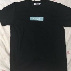 【値下げ】ミルクフェド MILKFED. Tシャツ　刺繍　大きめのSサイズ　半袖