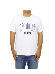 新品 アウトレット b1033 Lサイズ メンズ 白 Tシャツ ロゴ polo ralph lauren ポロ ラルフ ローレン